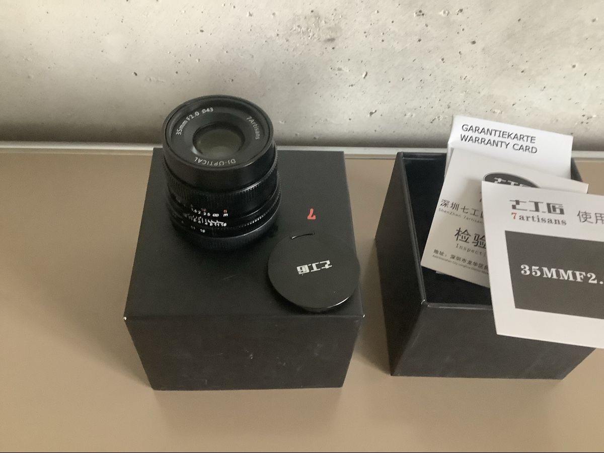 7artisans Objektive: 7Artisans 35mm 2.0 Sony E Fullframe  – Gebraucht aus Horn von nerocsl01