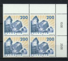 2002, Dauermarke Mineralien, Viererblöcke **