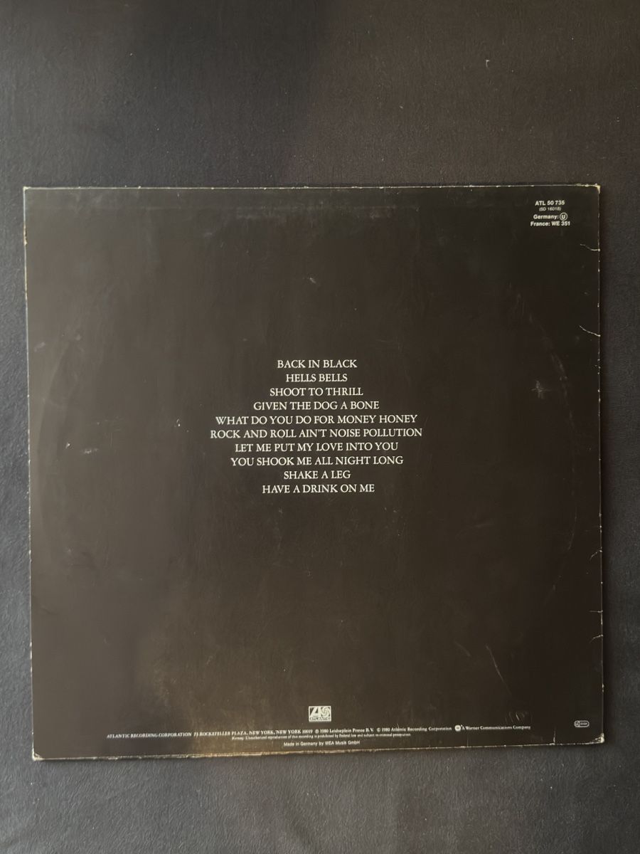 Schallplatten: AC/DC 3 LP Original Press Canada Germany Italy – Gebraucht aus Muttenz von Petar777 2