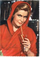 Johanna Matz 1932-2025 Autogramm signiert Vintage Foto 10x15