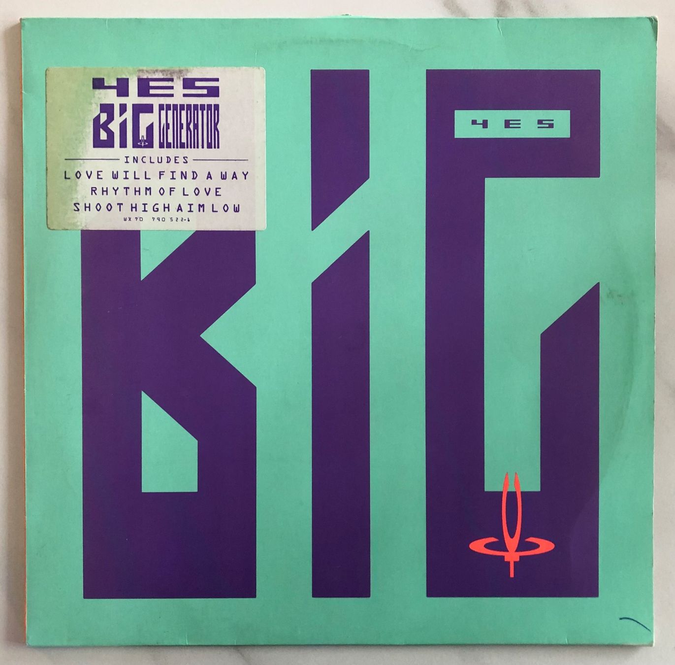 Schallplatten: YES - BIG GENERATOR – Gebraucht aus Poliez-Pittet von Newtown-Records