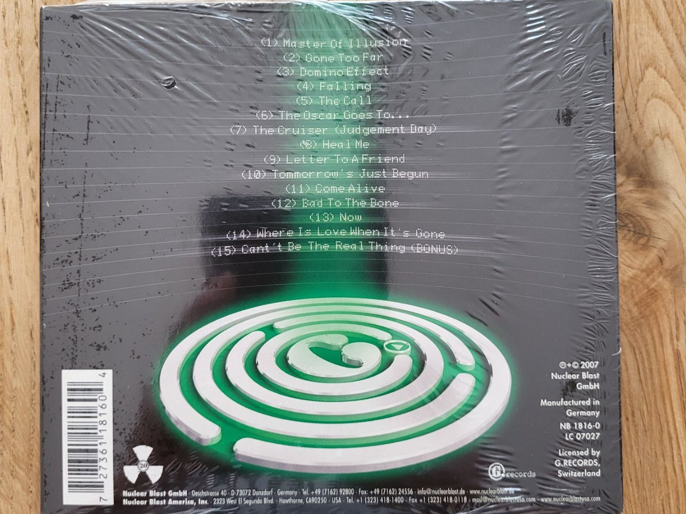CDs: Gotthard - Domino Effect - CD – Neu und originalverpackt aus Waltenschwil von creativeline 1