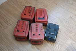 5x Lithium Ionen Akkus defekt