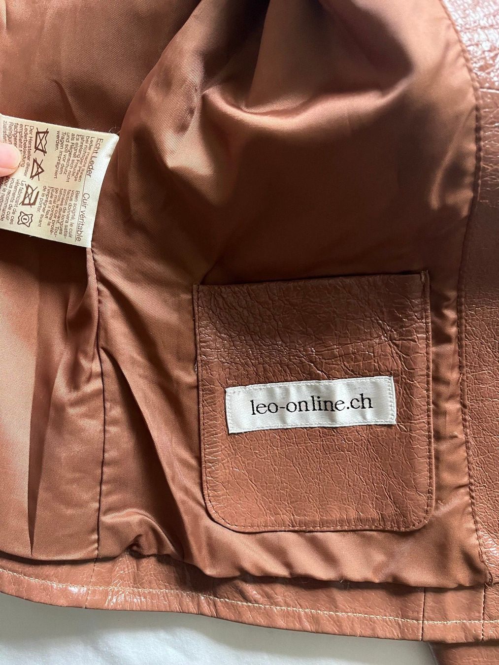Giacche: Leonardo Zürich leather jacket – Nuovo (secondo la descrizione) da Zürich venduto da gal_98c9 1