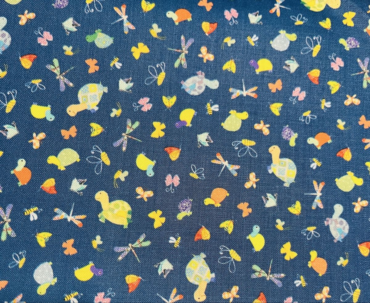 Stoffe: Patchworkstoff Schiltkröten bunt klein – Neu (gemäss Beschreibung) aus Seuzach von KreativmitStoff 1