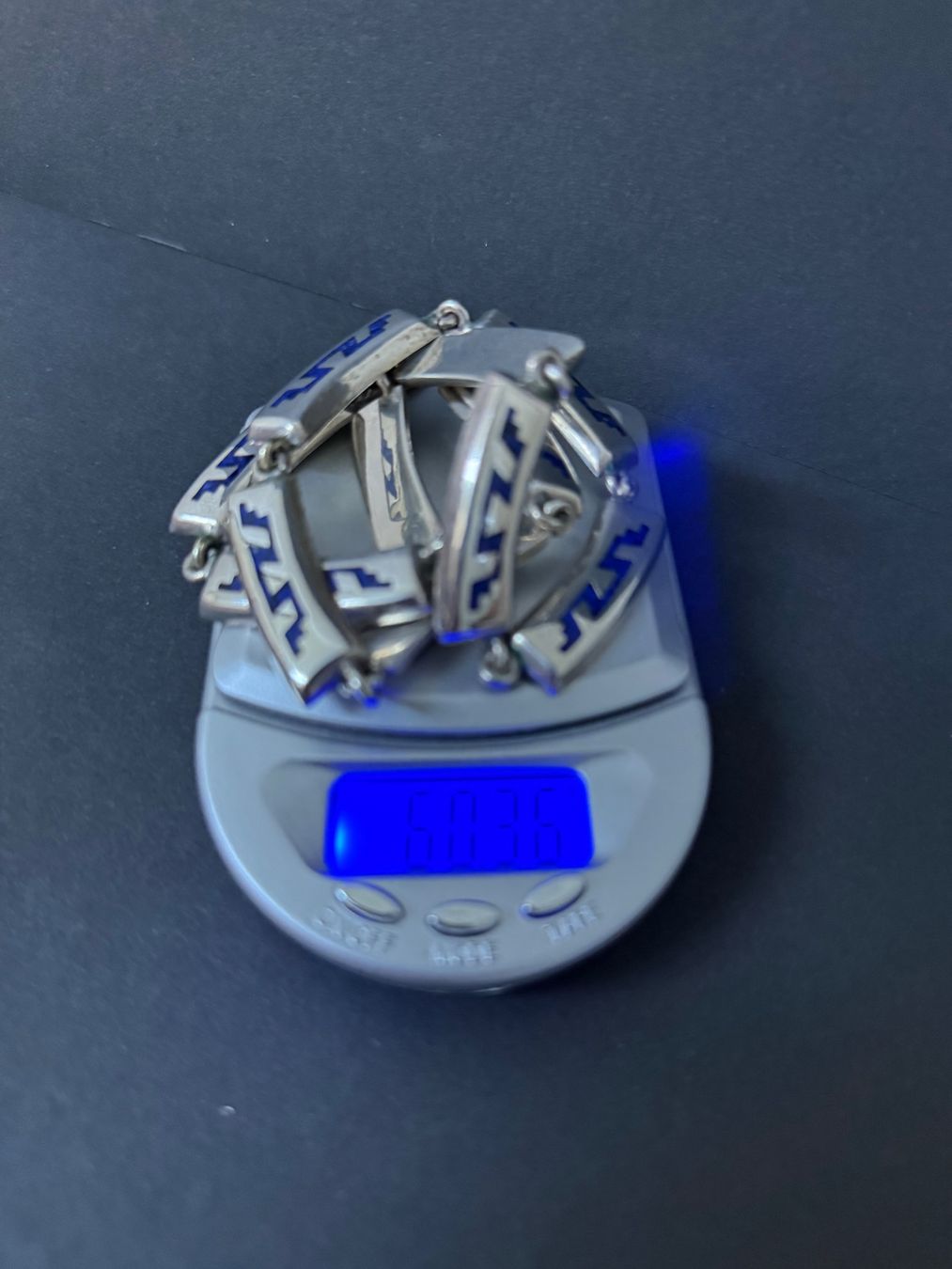 Ketten: Silber Kette mit Lapislazuli 925, 60g – Gebraucht aus Spiegel b. Bern von Rogger72 8