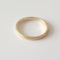 Feine  Silber Ring 925  vergoldet