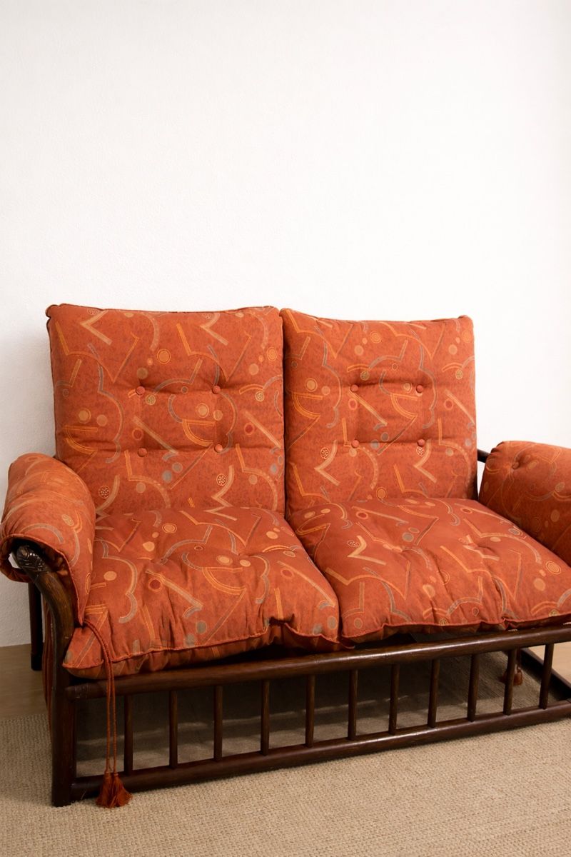 Divani: Vintage Rattan Sofa – Usato da Zürich venduto da ani_b2d2