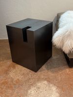 Beistelltisch Industriedesign / Rohstahl geölt