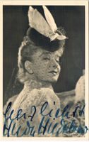 Hilde Hildebrand 1897-1976 Autogramm Vintage Foto 9x14cm