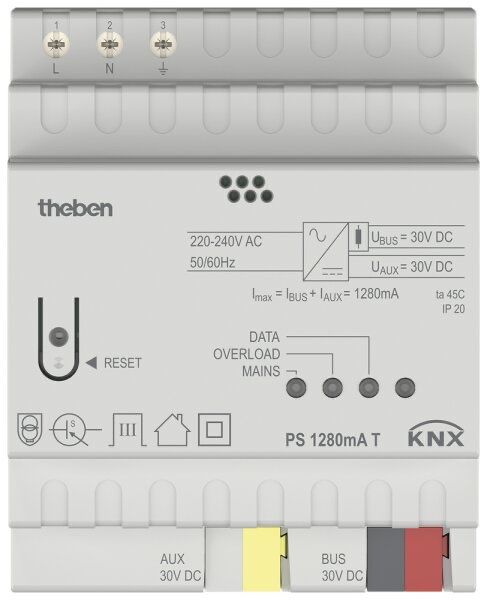 Componenti elettronici: Alimentation AMD Theben PS 1280mA T KNX – Nuovo e nell'imballaggio originale da Erde venduto da Ricardoannonce 1