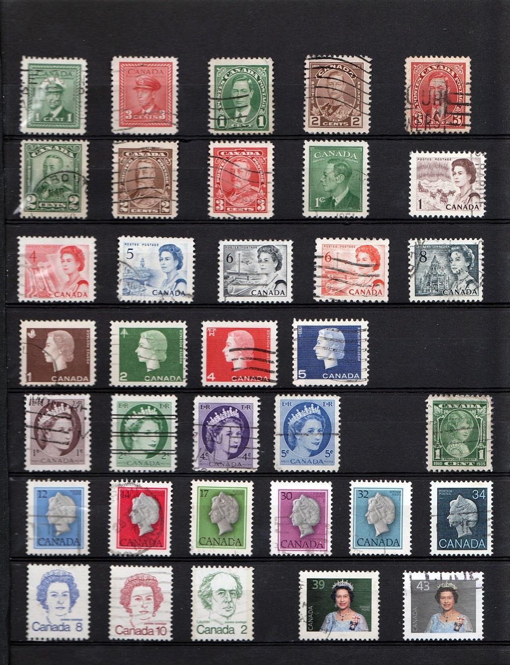 Tutti i francobolli: CANADA Petite Collection Soignée – Usato da Genève venduto da omniphila 1