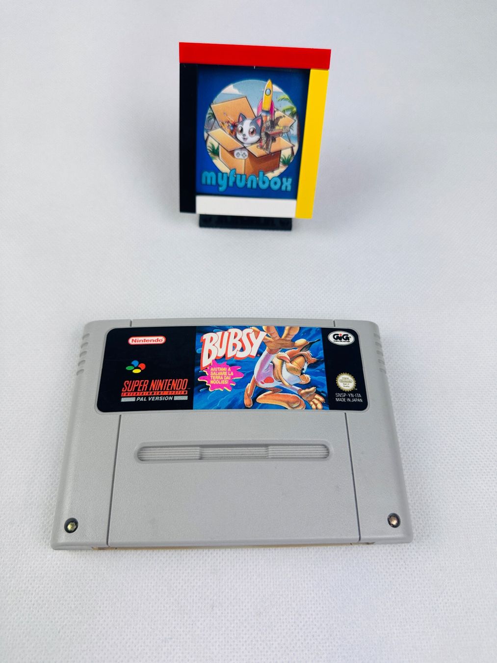 Nintendo Giochi: Super Nintendo SNES Bubsy PAL – Usato da Kappel SO venduto da MyFunBox