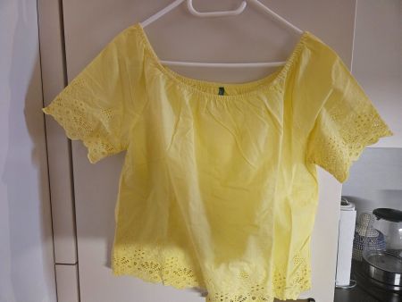 Benetton Oberteil Gelb