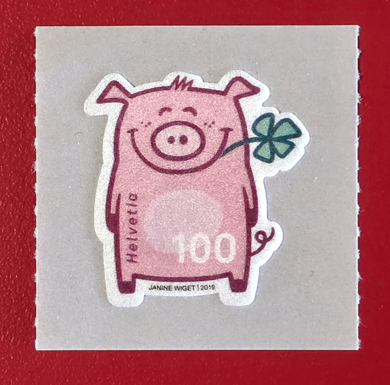 Alle Briefmarken: SONDERMARKE GLÜCKSSCHWEIN 1724 2019** POSTFRISCH – Neu (gemäss Beschreibung) aus Düdingen von Quartierstrasse