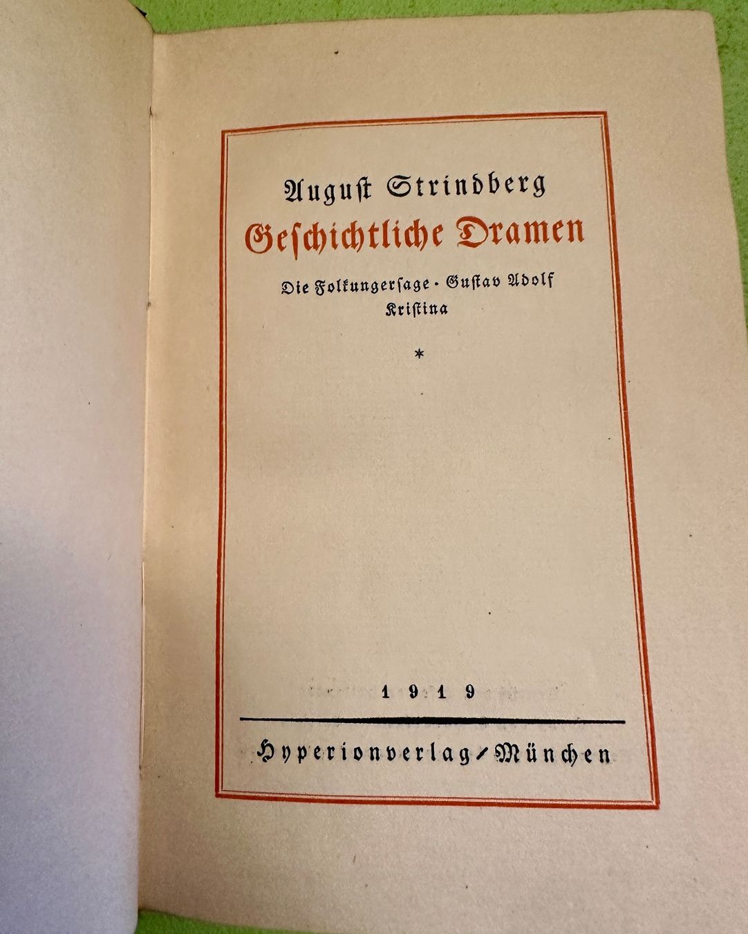 Libri: August Strindberg: 5 Bde. Romane, 7 Bde. Dramen – Usato da Zürich venduto da allp 8
