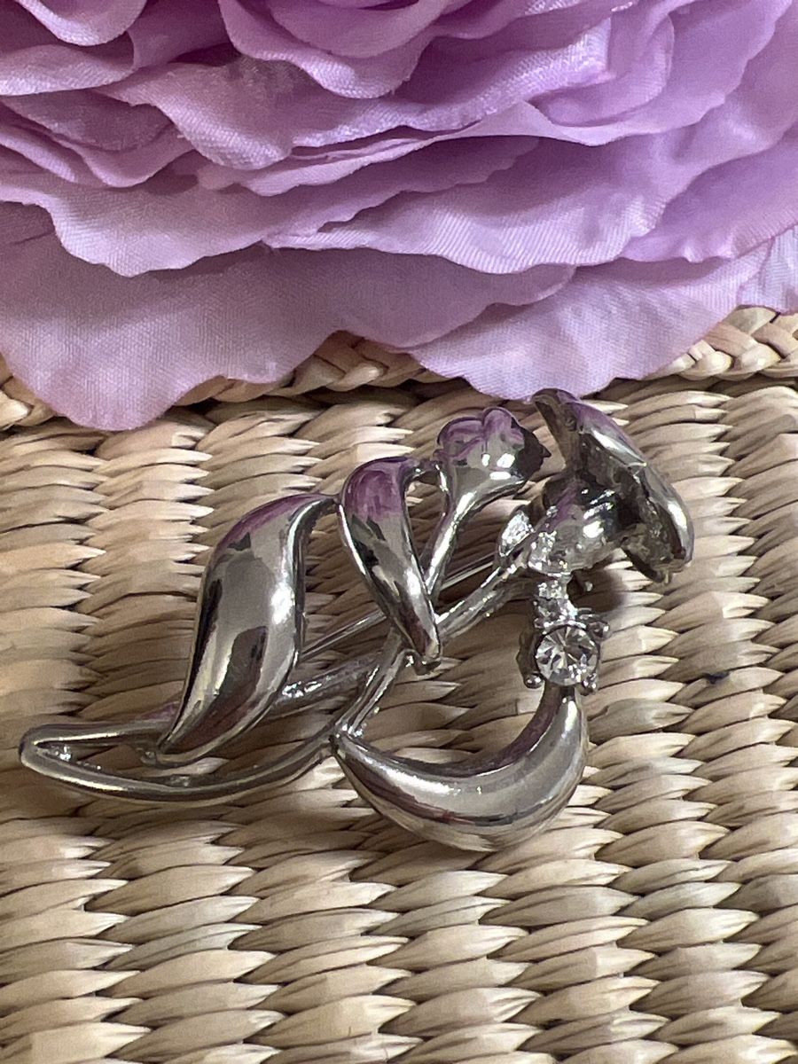 Broches & Aiguilles: Elegante Blumen Brosche – Neuf (Voir description) à Seon par Sunny-Schmuck78 2