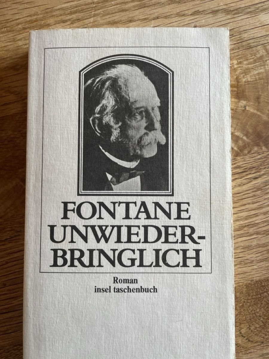 Libri: Fontane, Unwiederbringlich  – Usato da Freidorf TG venduto da ibipatria