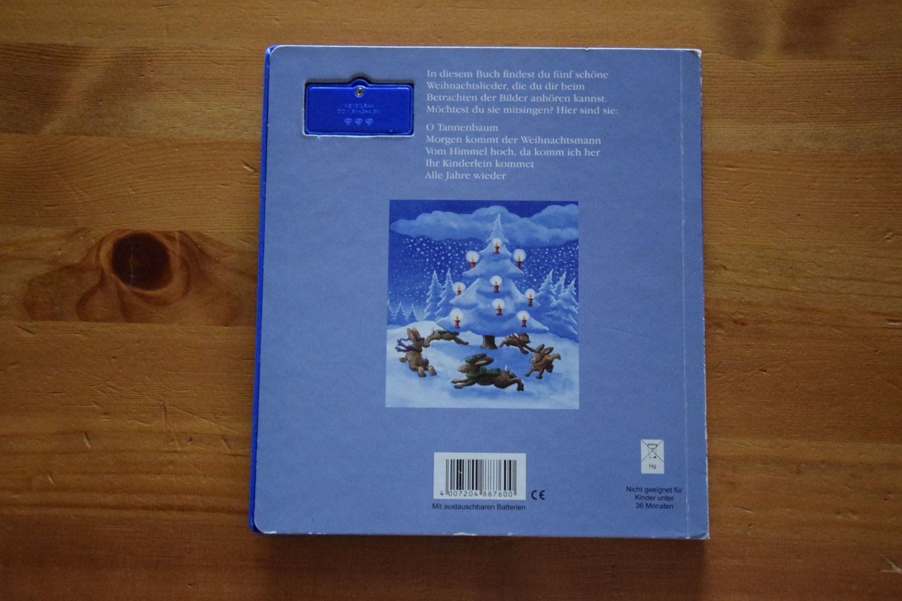 Bücher: Kinderbuch: Weihnachts-lieder Klangbuch – Gebraucht aus Mezzovico von finsteraar 1