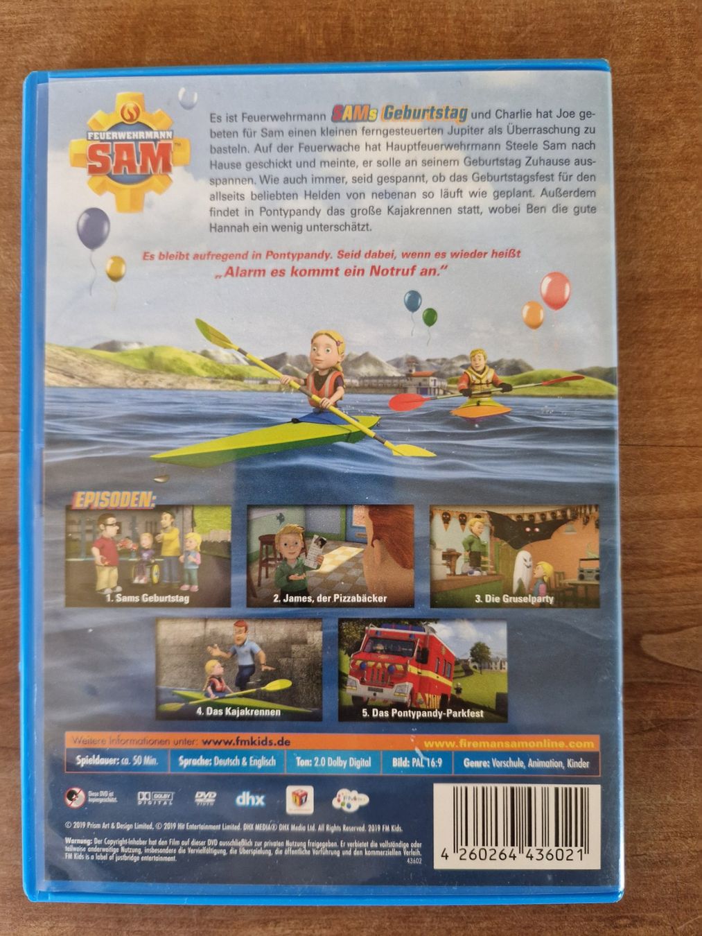 Tutti i DVDs: DVD Feuerwehrmann Sam - Sams Geburtstag – Usato da Giswil venduto da movo08 1