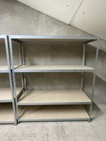 Metallregal Steckregal silberfarben guter Zustand