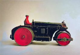 Poster print - road roller