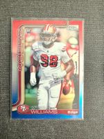 Topps Chrome Mykel Williams San Francisco 49ers RC NFL