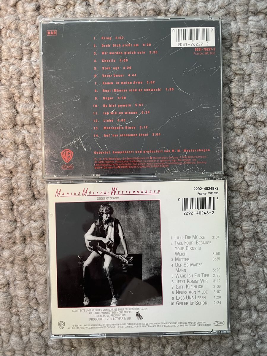 CD: 2x Marius Müller-Westernhagen – Nuovo (secondo la descrizione) da Reinach AG venduto da trigger7811 1