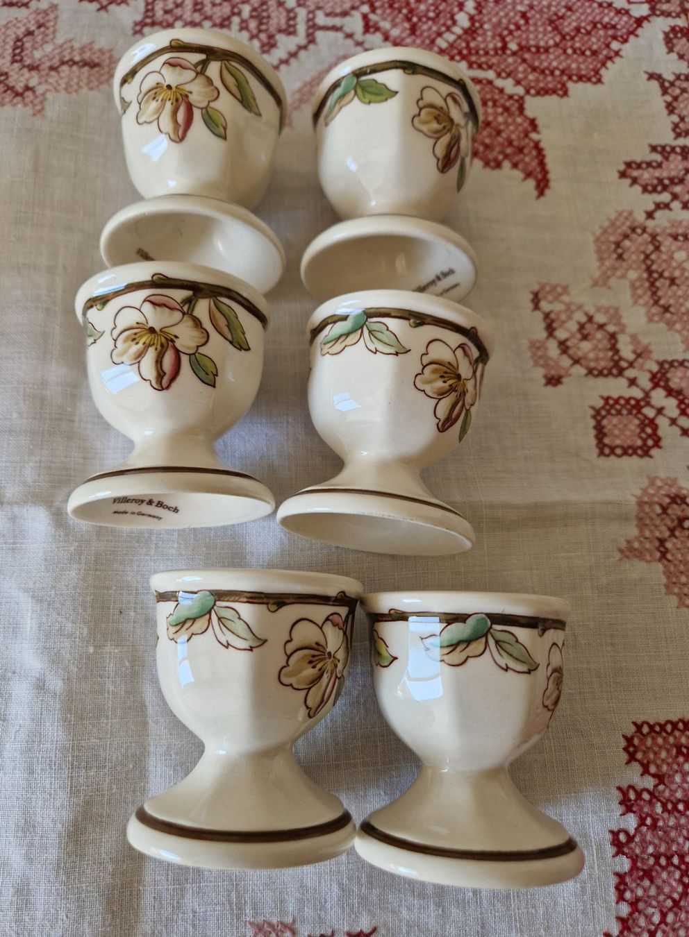 Villeroy & Boch Sonstiges Geschirr: 6x Eierbecher Villeroy & Boch Portobell0 – Neu (gemäss Beschreibung) aus Bern von Antikbatik 6