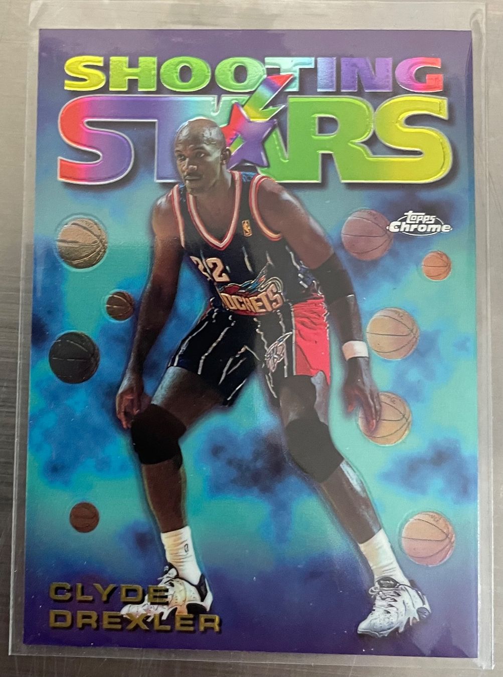 Nba Carte collezionabili: NBA Clyde Drexler Shooting Stars Card – Nuovo (secondo la descrizione) da Muttenz venduto da joba23
