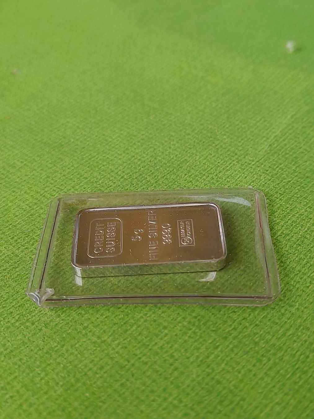 Métaux précieux: 5 gr.fine Silver Credit Suisse – D'occasion à Aeschi b.Spiez par 52_wochen 9