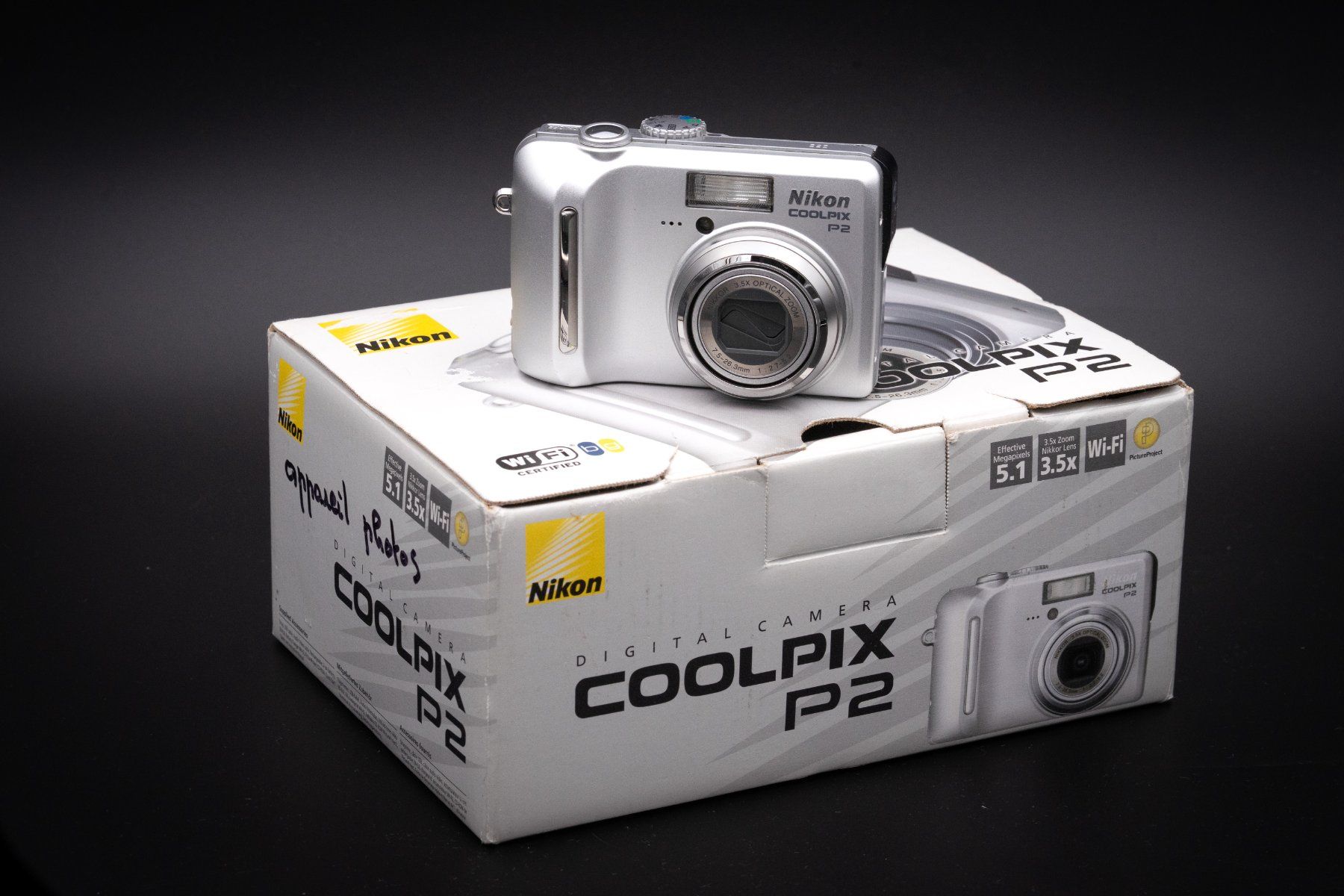Nikon Fotocamera: Nikon Coolpix P2 – Usato da Gümligen venduto da glu_tpv2