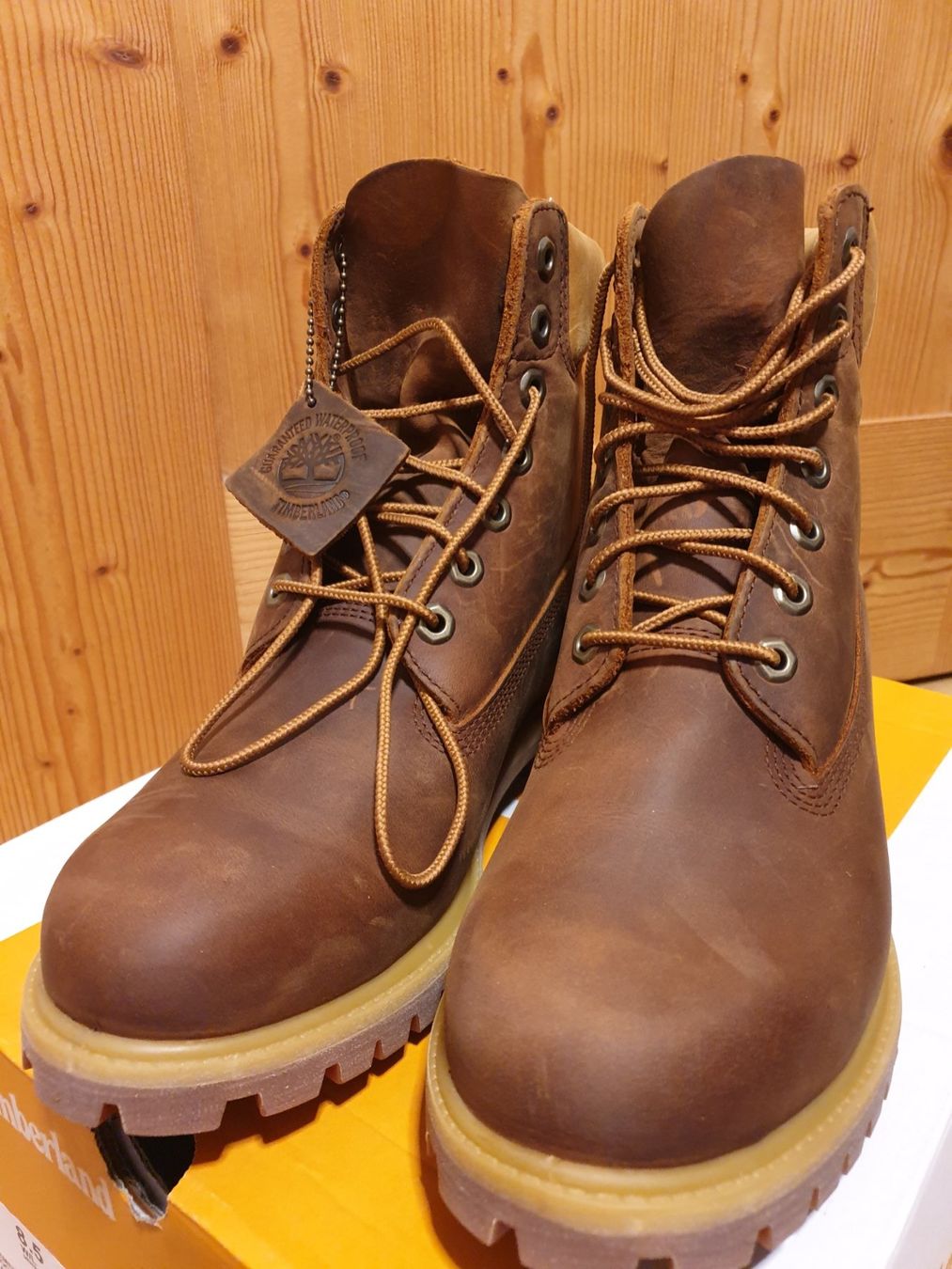 Timberland Herrenschuhe: Timberland Schuhe WaterProof Boots leather Gr. 41 Winter – Neu (gemäss Beschreibung) aus Val D Illiez von SnowRoof