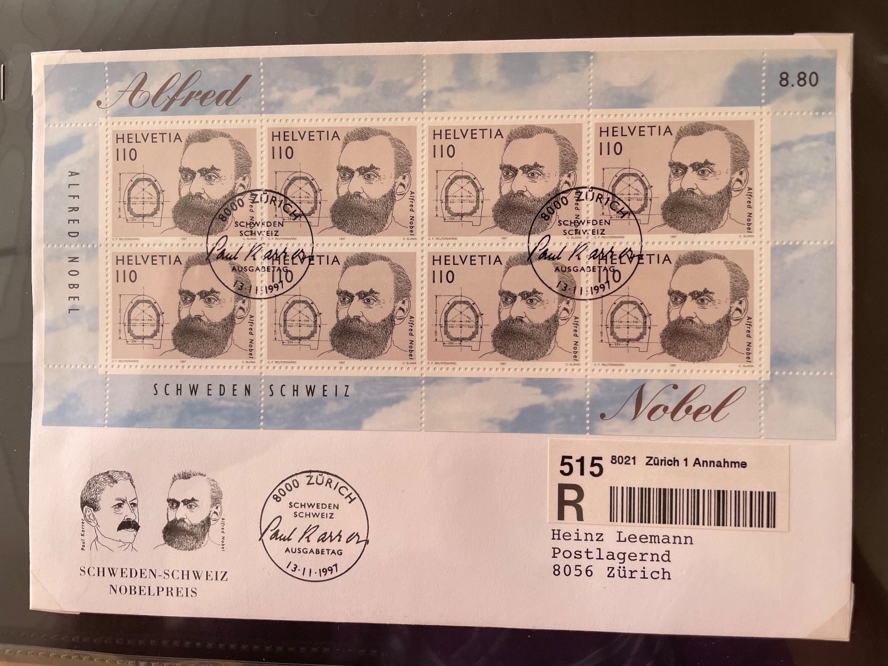 Tutti i francobolli: 8 doc. rares, 1er j, parfait état – Usato da Sonceboz-Sombeval venduto da Comment2 5