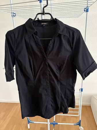 Damenbluse schwarz Gr 38