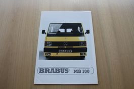 BRABUS MB 100 Prospekt Tuning Transporter Rarität Mercede...