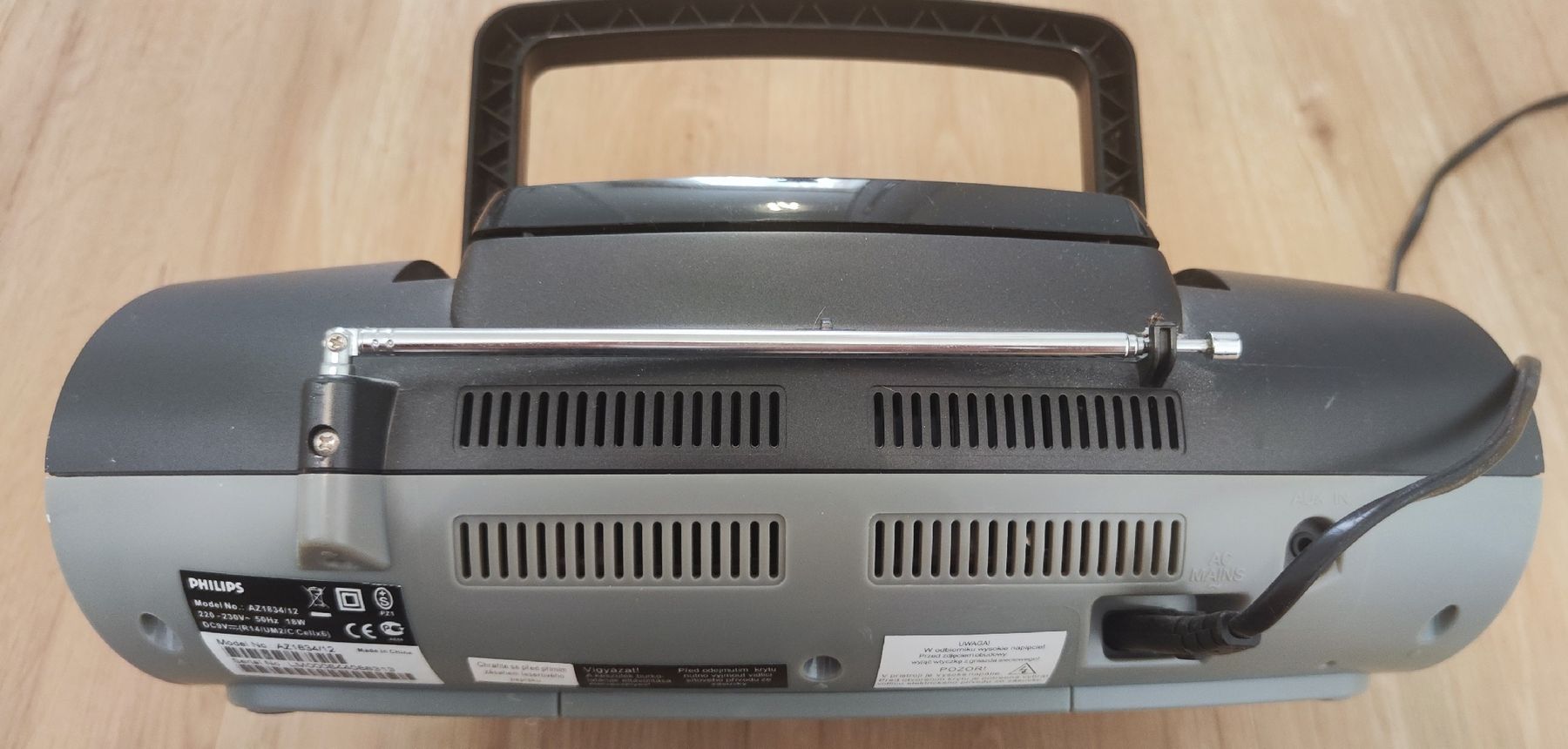 Philips Multimediaplayer & Streamer: CD Soundmachine AZ1834 Philips radio-CD player used – Gebraucht aus Baar von ILDAR 6