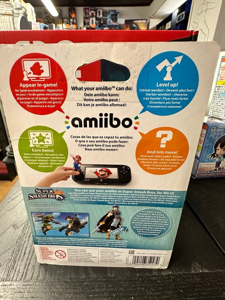 Nintendo Giochi: Nintendo Amiibo Marth Super Smash Bros – Nuovo e nell'imballaggio originale da Giubiasco venduto da Ticinerd 1
