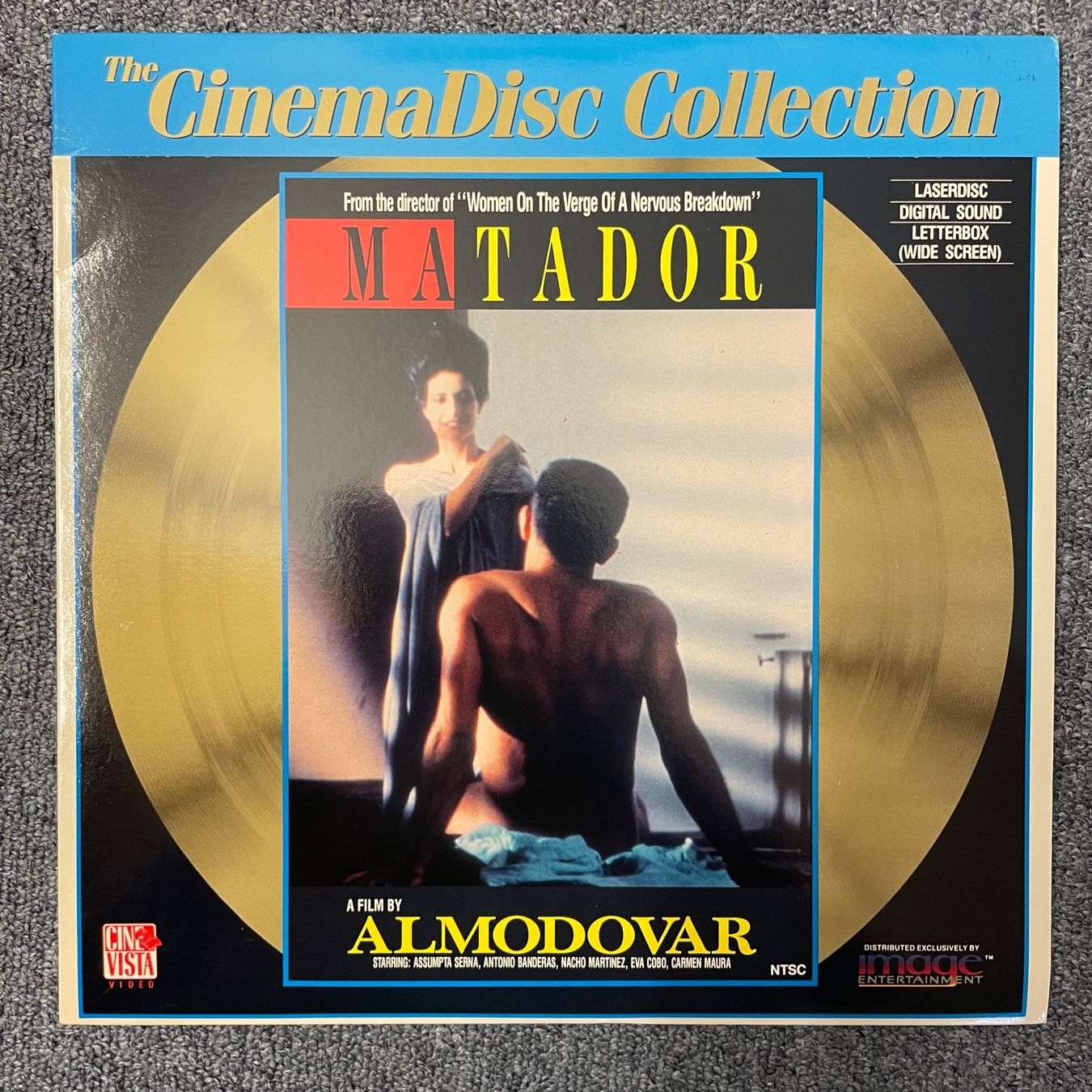 Tous les DVDs: Almodovar: Matador - LASER DISC - Englisch Original – D'occasion à Stans par Brode