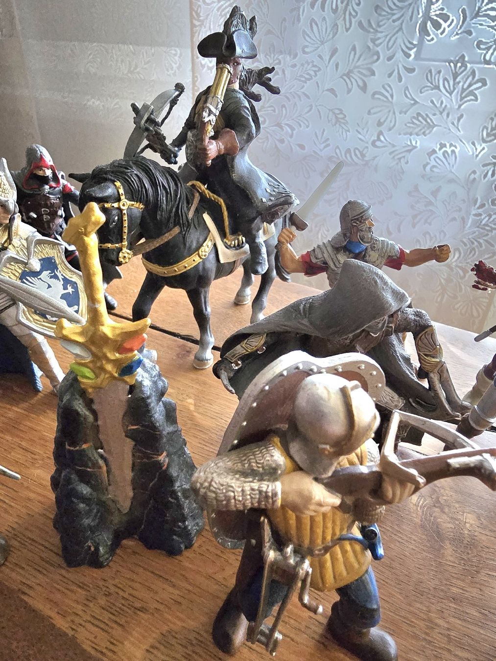 Figuren: Ritterfiguren Set, Mittelalter Figuren Sammlung, – Gebraucht aus Wittenbach von Tigerlili 2