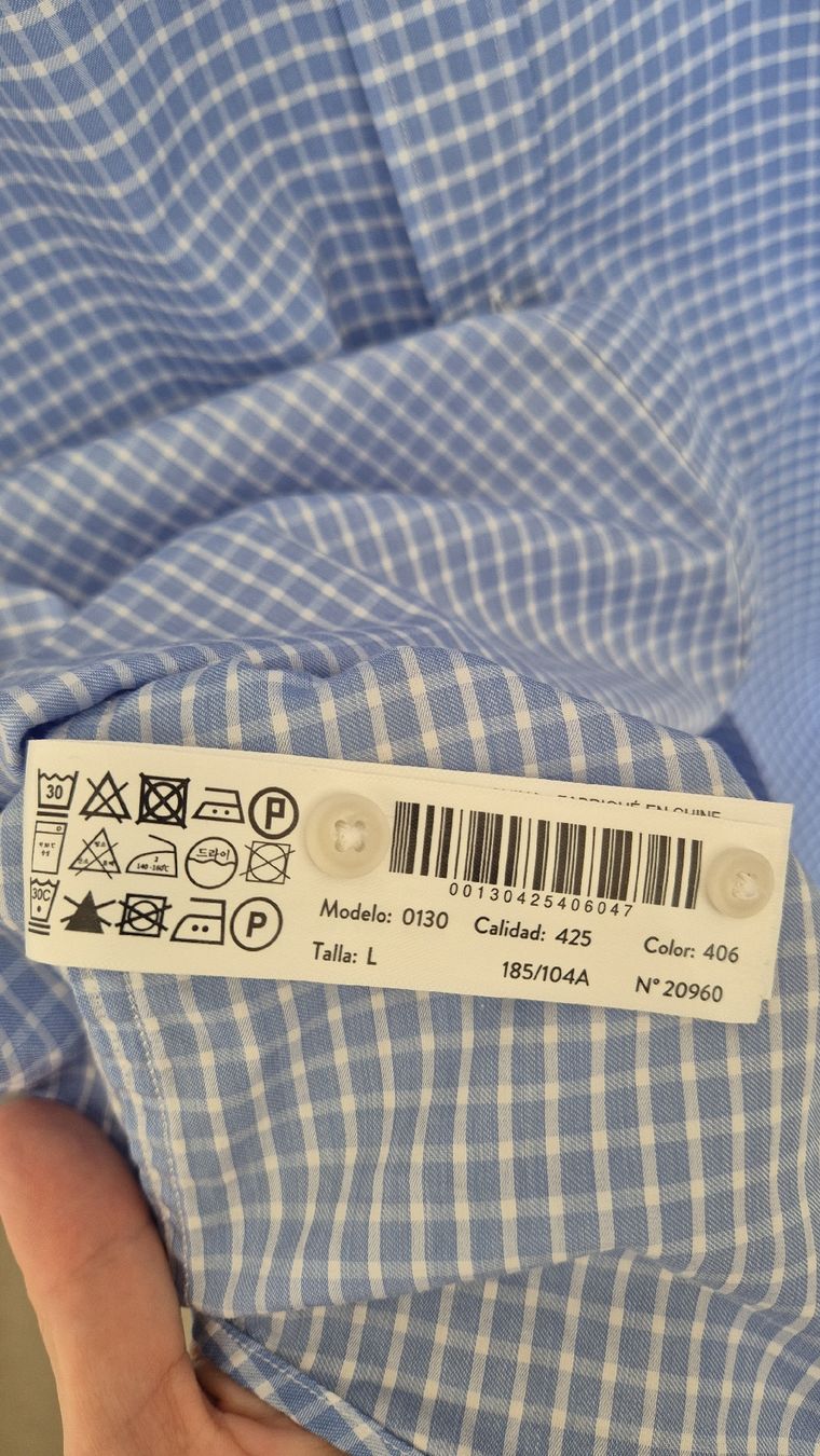 Massimo Dutti Camicie: Massimo Dutti Hemd, Grösse L, hellblau kariert, Top!  – Usato da Winterthur venduto da ann_7lxx 3
