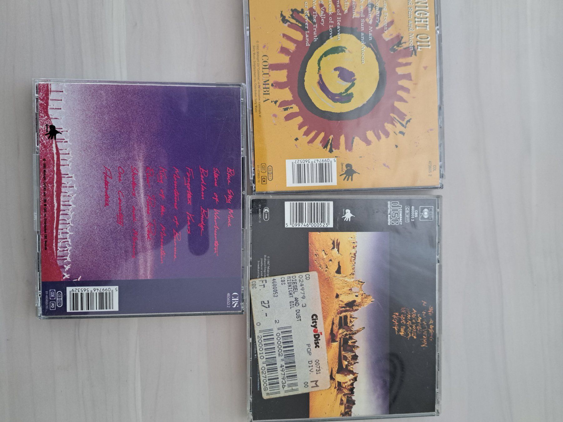 CDs: Midnight Oil – Gebraucht aus Sargans von Bomp 1