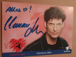 Clemens Löhr - handsigniet