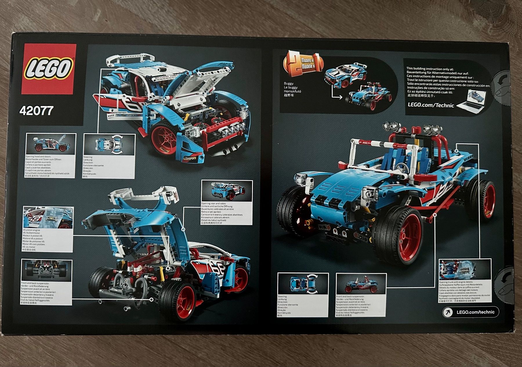 Lego Giocattoli: Lego Technic Rally Car, 42077 – Nuovo e nell'imballaggio originale da Hettlingen venduto da Speedy79 1