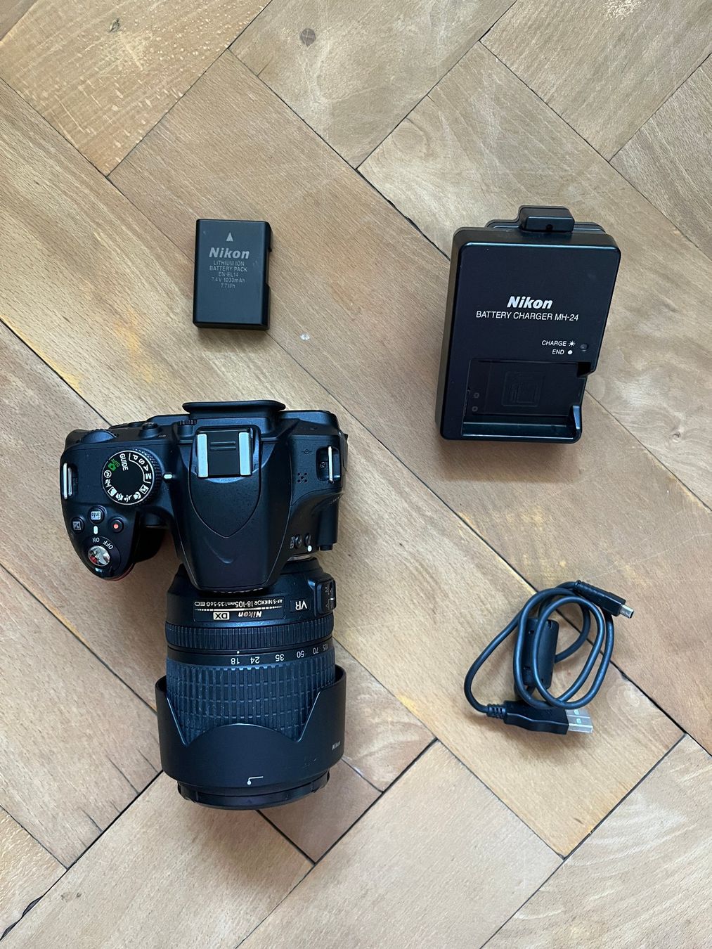 Nikon Kamera: Nikon D3200 + Objektiv Nikkor AF-S 18-105mm – Gebraucht aus Luzern von fidschen 1