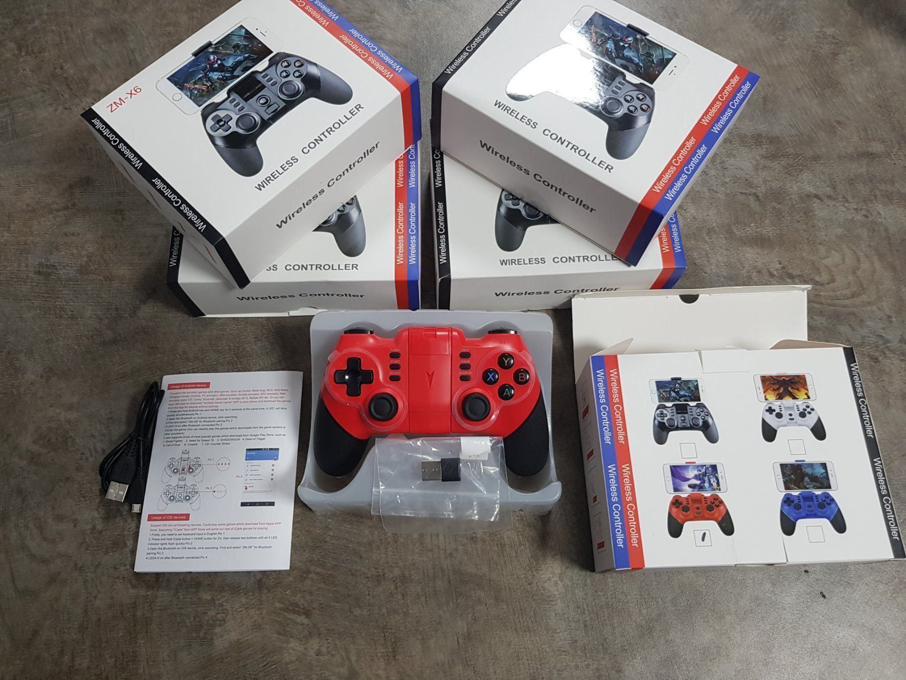 Controller: Controller ZM-X6 Wireless für PS3(rot) – Nuovo e nell'imballaggio originale da Schwanden GL venduto da tumen 1