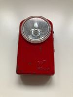 Lampe de poche Wonder rouge vintage made in France 4.5V