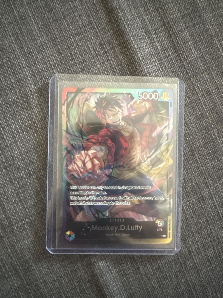 Bandai Carte collezionabili: OP Monkey d Luffy Promo – Nuovo (secondo la descrizione) da Villnachern venduto da eli_5dxq