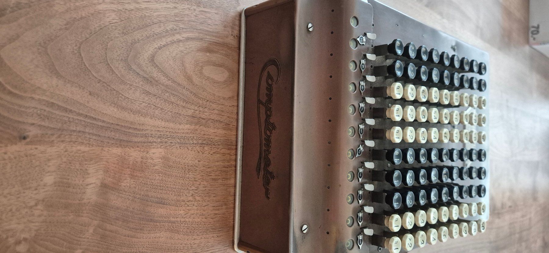 Alle Maschinen: Antiker Comptometer von Felt & Tarrant Chicago – Gebraucht aus Emmenbrücke von loeschi01 2