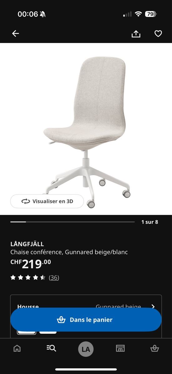 Ikea Scrivanie: bureau (prix négociable) – Nuovo (secondo la descrizione) da Meyrin venduto da lea_jt2h 3
